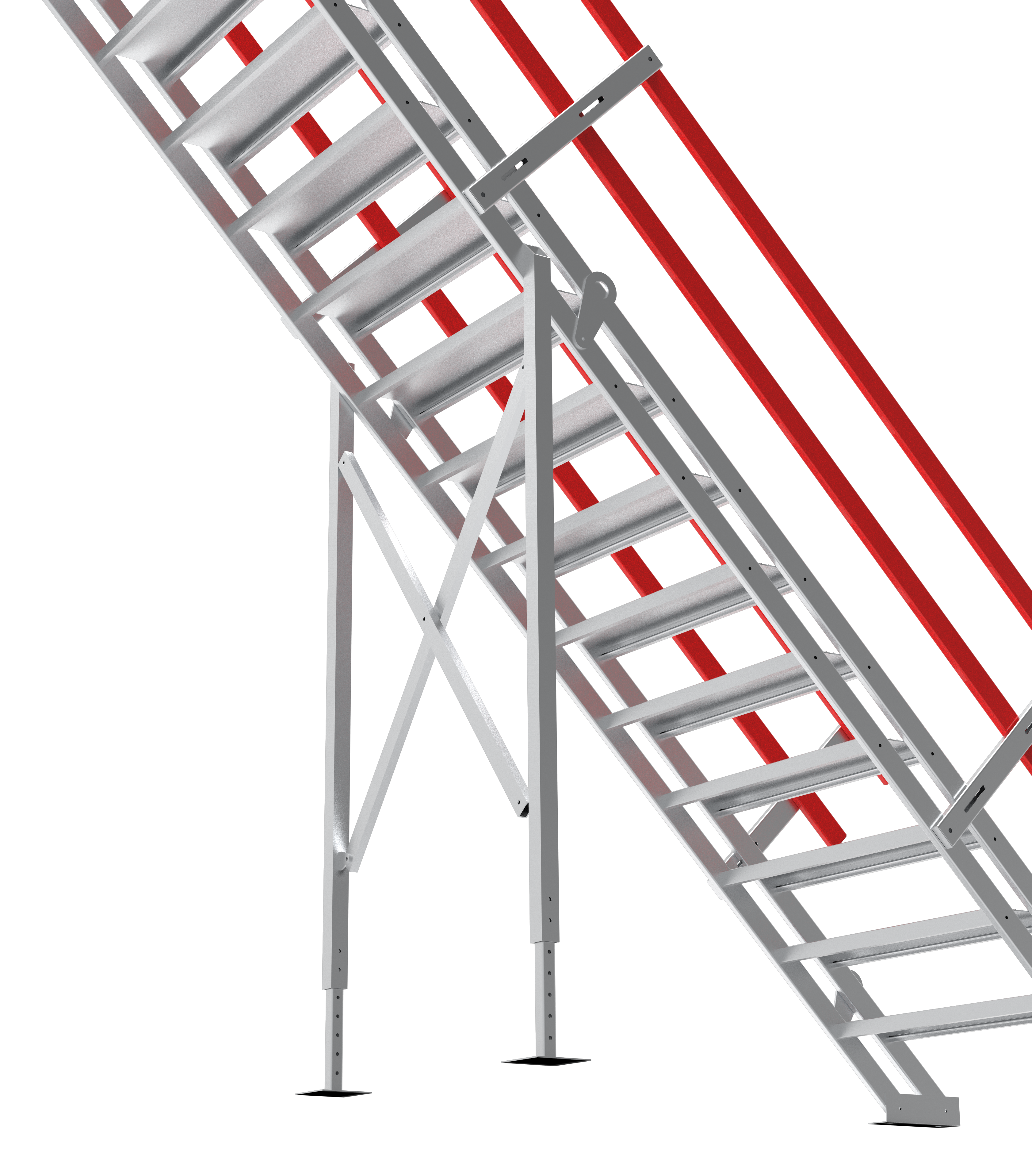 AdjustaStairs H-Brace