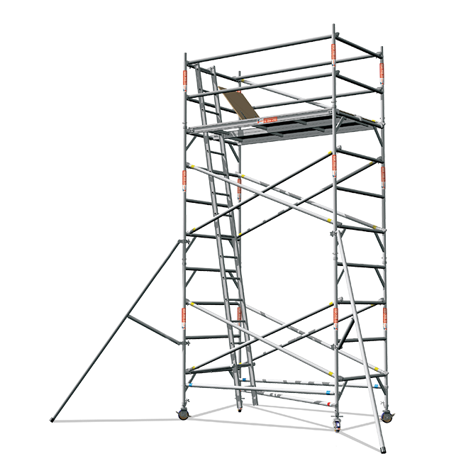 Aluminum Scaffold Tower Double Width Professional Series