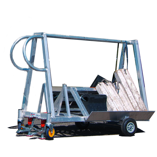 Aviation Chock Trolley